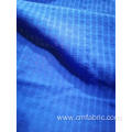 Woven Polyester spandex crepe check fabric 105gsm